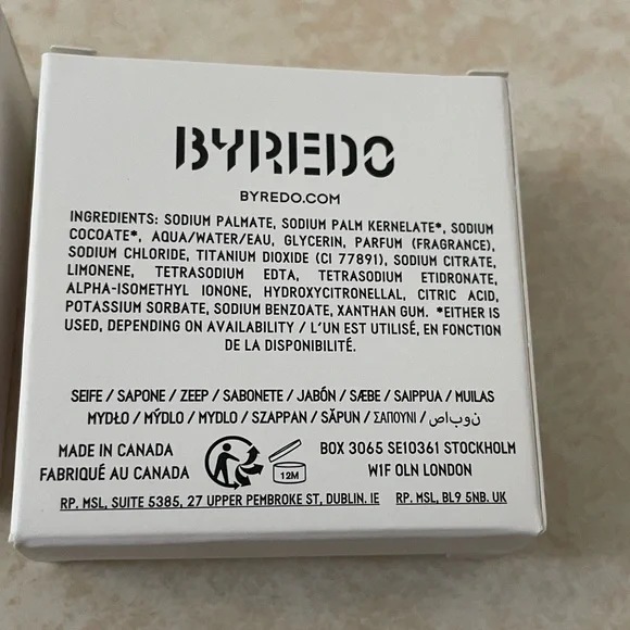 Byredo Luxurious Soap Bar NIB - Picture 3 of 3